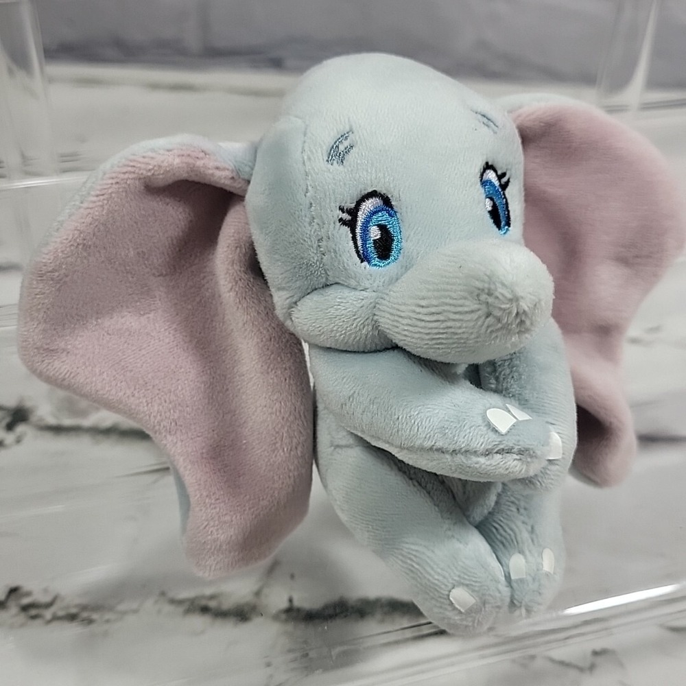 Ty Sparkle Disney Dumbo Plush Backpack Clip-On Stuffed Elephant